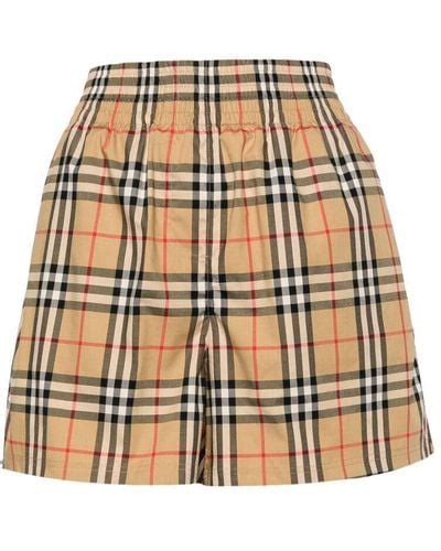 burberry pantalone|burberry shorts for women.